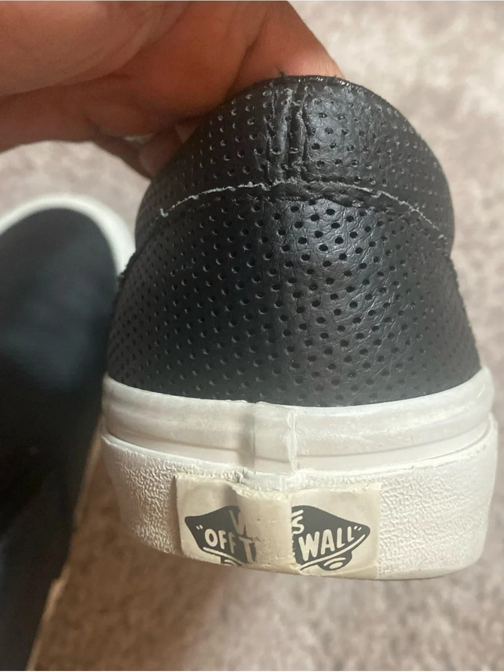 Vans slip sneakers